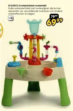 ToyChamp Fonteinfabriek watertafel aanbieding
