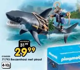 ToyChamp Reuzenhaai met piraat aanbieding