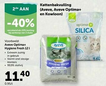 AVEVE Aveve optima+ hygiene fresh aanbieding