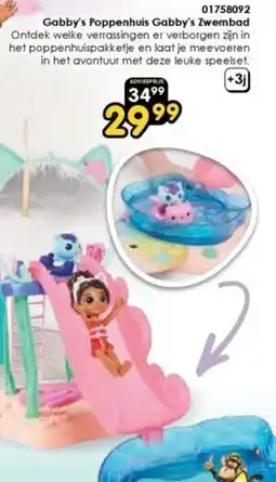 ToyChamp Gabby's Poppenhuis Gabby's Zwembad aanbieding