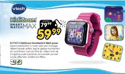 ToyChamp Kidizoom Smartwatch MAX paars aanbieding