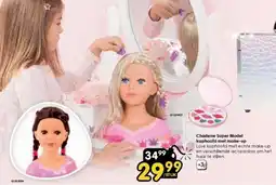 ToyChamp Charlene Super Model kaphoofd met make-up aanbieding