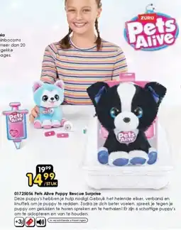 ToyChamp Pets Alive Puppy Rescue Surprise aanbieding