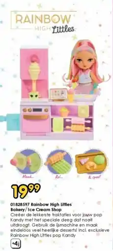 ToyChamp Rainbow High Littles Bakery/Ice Cream Shop aanbieding