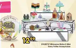 ToyChamp Miniverse Make it Mini Harry Potter Honeydukes aanbieding