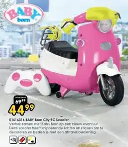 ToyChamp Baby Born City RC Scooter aanbieding