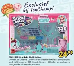 ToyChamp Sticki Rolls Sticki Station aanbieding