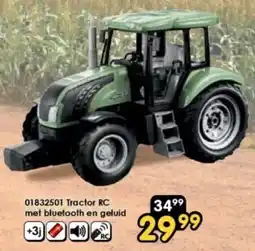 ToyChamp Tractor RC met bluetooth en geluid aanbieding