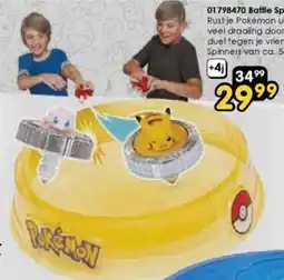 ToyChamp Battle Spinners arena met 2 tollen aanbieding