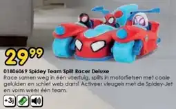 ToyChamp Spidey Team Split Racer Deluxe aanbieding