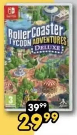 ToyChamp Roller coaster tycoon adventures aanbieding
