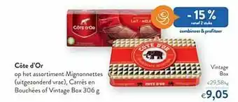 OKay Côte d’or vintage box aanbieding