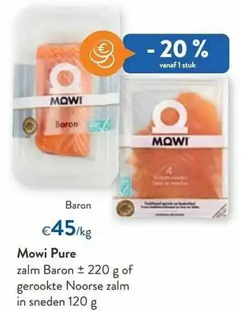OKay Mowi pure zalm baron aanbieding