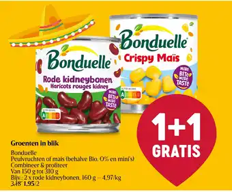 Delhaize Groenten in blik aanbieding