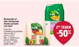 Delhaize Bruisende of niet-bruisende drank op basis van thee aanbieding