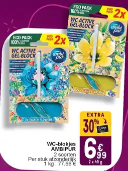 Cora Wc blokjes ambipur aanbieding