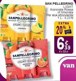 Cora San pellegrino light aanbieding
