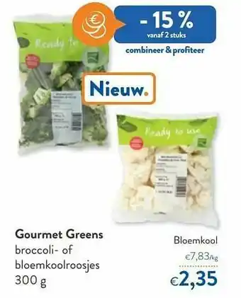 OKay Gourmet greens bloemkool aanbieding