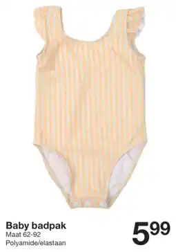 Zeeman Baby badpak aanbieding