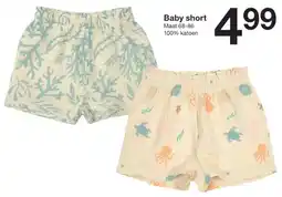 Zeeman Baby short aanbieding