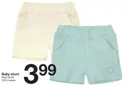 Zeeman Baby short aanbieding