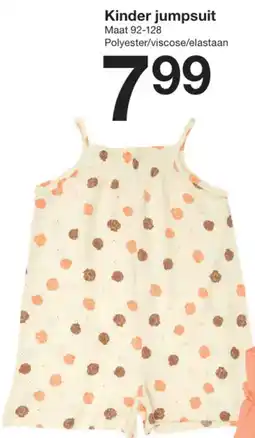 Zeeman Kinder jumpsuit aanbieding