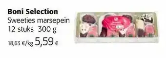 Colruyt Boni selection sweeties marsepein aanbieding