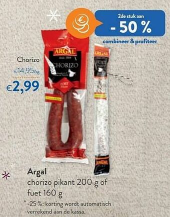 OKay Argal chorizo aanbieding