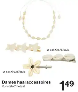 Zeeman Dames haaraccessoires aanbieding