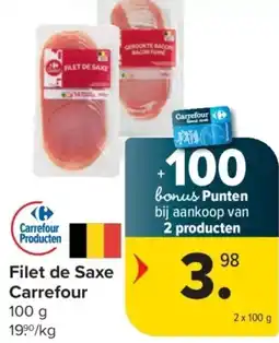 Carrefour Filet de Saxe Carrefour aanbieding
