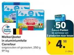 Carrefour Melkerijboter in aluminiumfolie Carrefour aanbieding