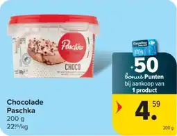 Carrefour Chocolade Paschka aanbieding