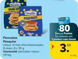 Carrefour Pancakes Pasquier aanbieding