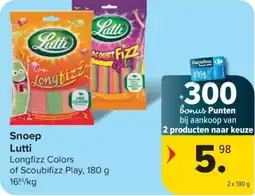 Carrefour Snoep Lutti aanbieding