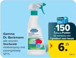 Carrefour Gamma Dr. Beckmann aanbieding