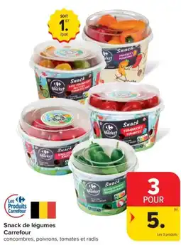 Carrefour Market Snack de légumes Carrefour aanbieding
