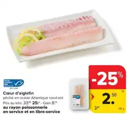 Carrefour Market Coeur d'aiglefin aanbieding