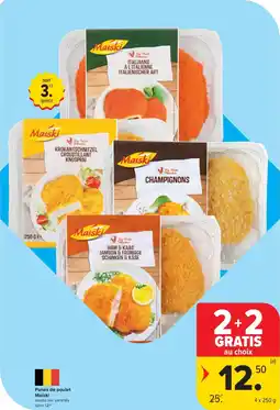 Carrefour Market Panés de poulet Maïski aanbieding