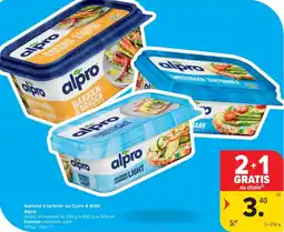 Carrefour Market Gamme à tartiner ou Cuire & Rôtir Alpro aanbieding