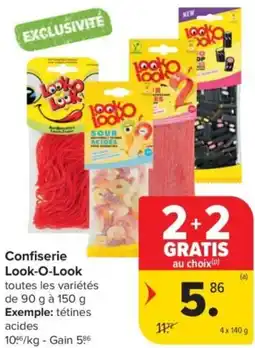 Carrefour Market Confiserie Look O Look aanbieding
