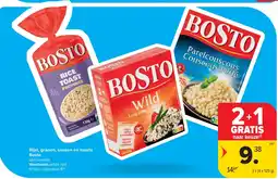Carrefour Rijst, granen, sauzen en toasts Bosto aanbieding