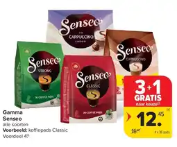 Carrefour Gamma Senseo aanbieding