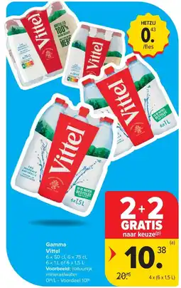 Carrefour Gamma Vittel aanbieding