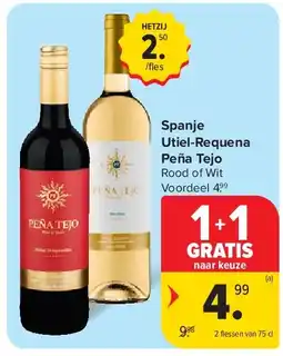 Carrefour Spanje Utiel-Requena Peña Tejo aanbieding