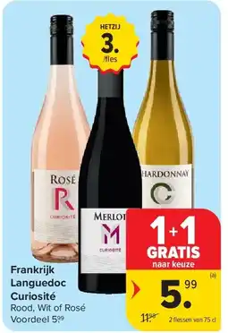 Carrefour Frankrijk Languedoc Curiosité aanbieding