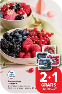 Carrefour Rode vruchten Carrefour aanbieding