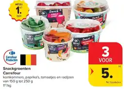 Carrefour Snackgroenten Carrefour aanbieding