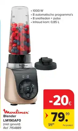Carrefour Blender LM190AF0 aanbieding