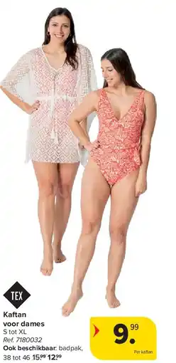 Carrefour Kaftan voor dames aanbieding