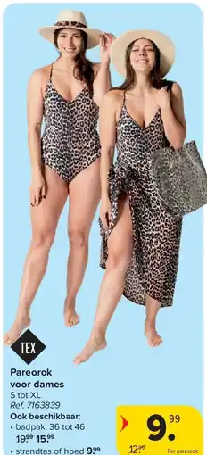 Carrefour Pareorok voor dames aanbieding